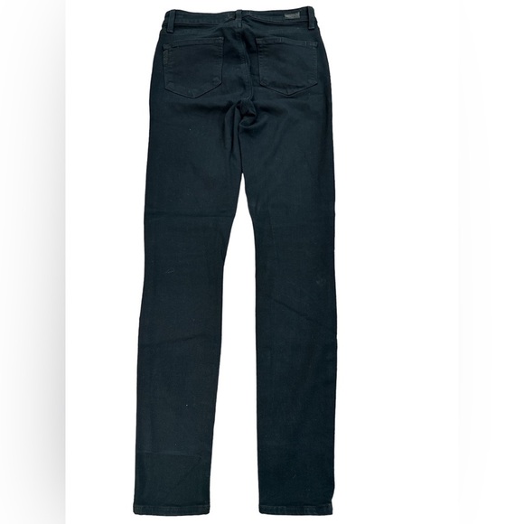 PAIGE Hoxton Ultra Skinny Black Jeans Sz 26 Excellent - Picture 2 of 5